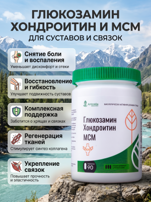 Хондроитин, глюкозамин и МСМ