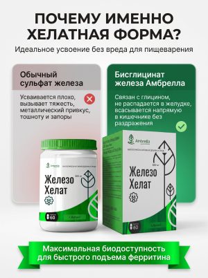 Железо Хелат